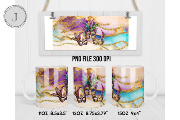 Download Mardi Gras Mask Glitter Mug Sublimation - Glitter mug sublimation Collection