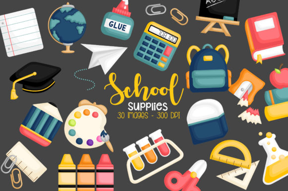 Download School Supplies Education Clipart - School supplies Collection