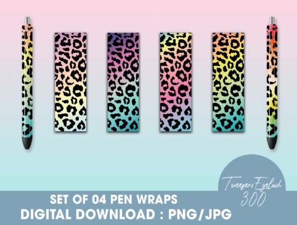 Download Leopard Pen Wraps PNG - Leopard pen Collection