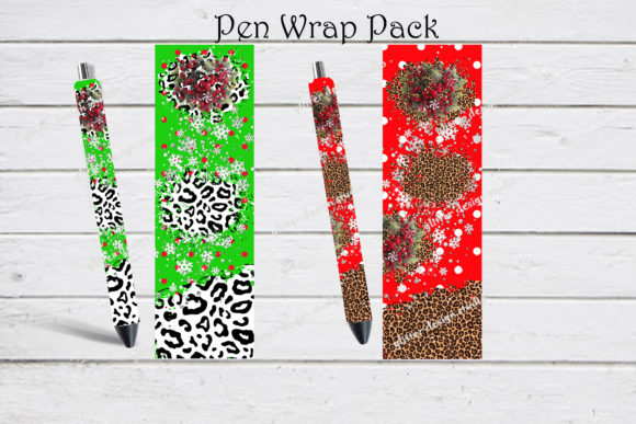 Download Christmas Pen Wraps,Leopard Pen Wraps - Leopard pen Collection