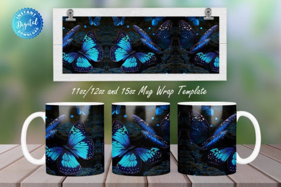 Download Butterflies Glitter Mug Sublimation - Glitter mug sublimation Collection