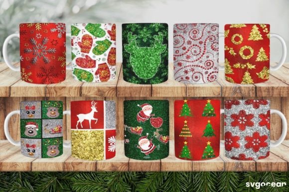 Download Christmas Glitter Mug Sublimation - Glitter mug sublimation Collection